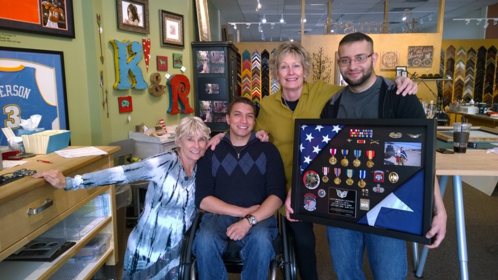 Framing Memories for Independence Day at Frame It in Littleton, CO